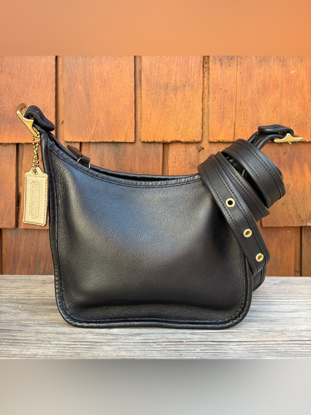 Water Resistant Vintage Coach Janice's Legacy Bag 9950 Black